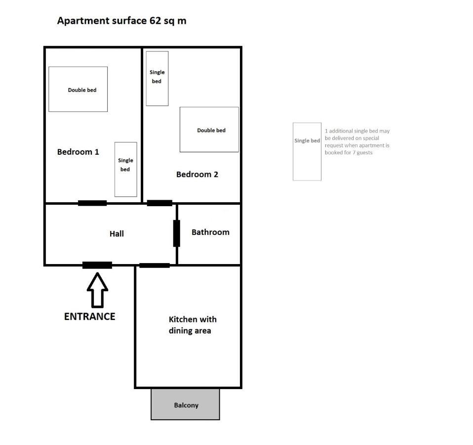 Green Yard Apartment Krowoderska Street Krakow Ngoại thất bức ảnh